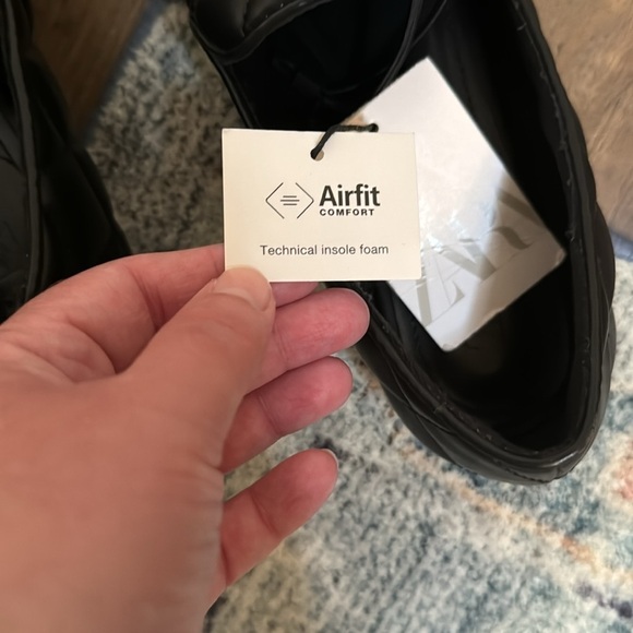 Zara black quilted loafers size 39 - Picture 4 of 8